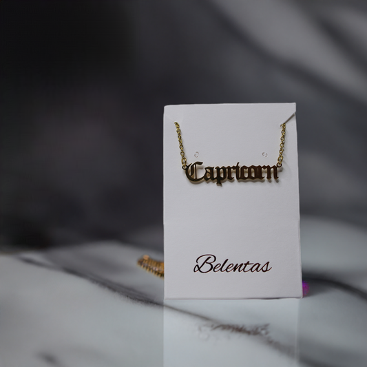 Capricorn Necklace